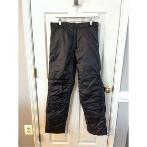 32 Fieldsheer Black Quilted Motorcycle Pant sz M EUC